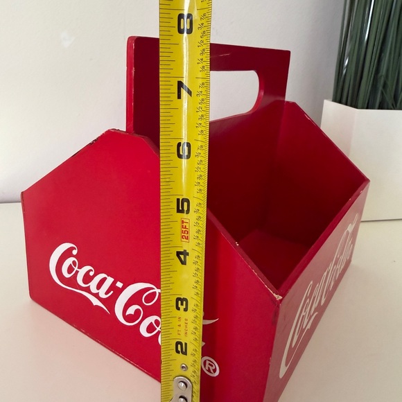 Vintage Coca-Cola Red Storage Box - Picture 6 of 7